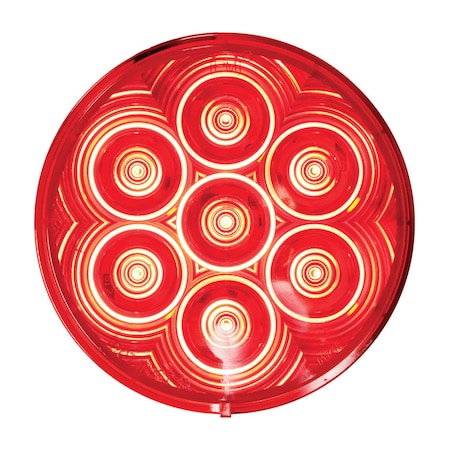 Peterson Peterson Red Round Stop/Tail/Turn Light Kit V826KR-7